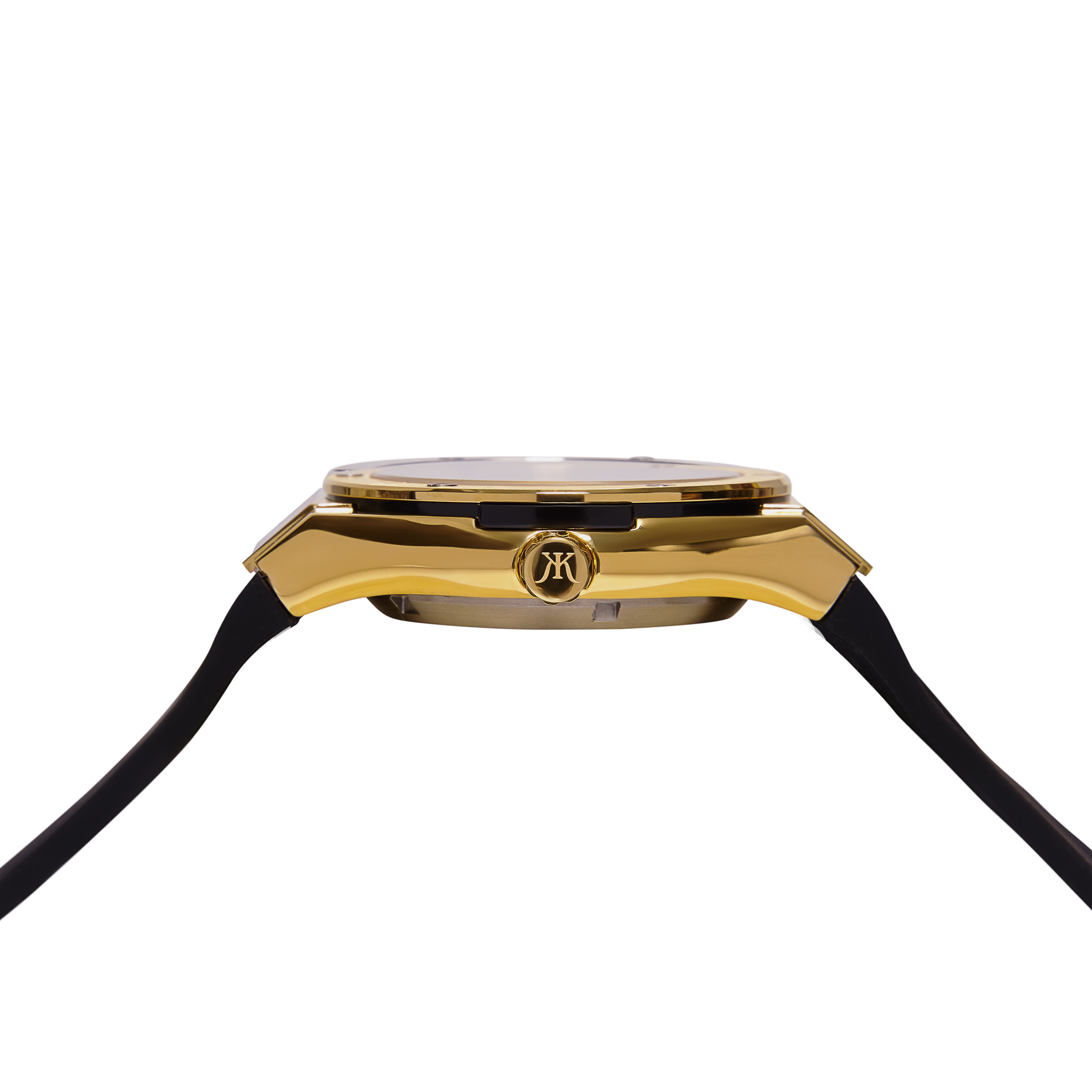 Gunnar Gold skeleton watch