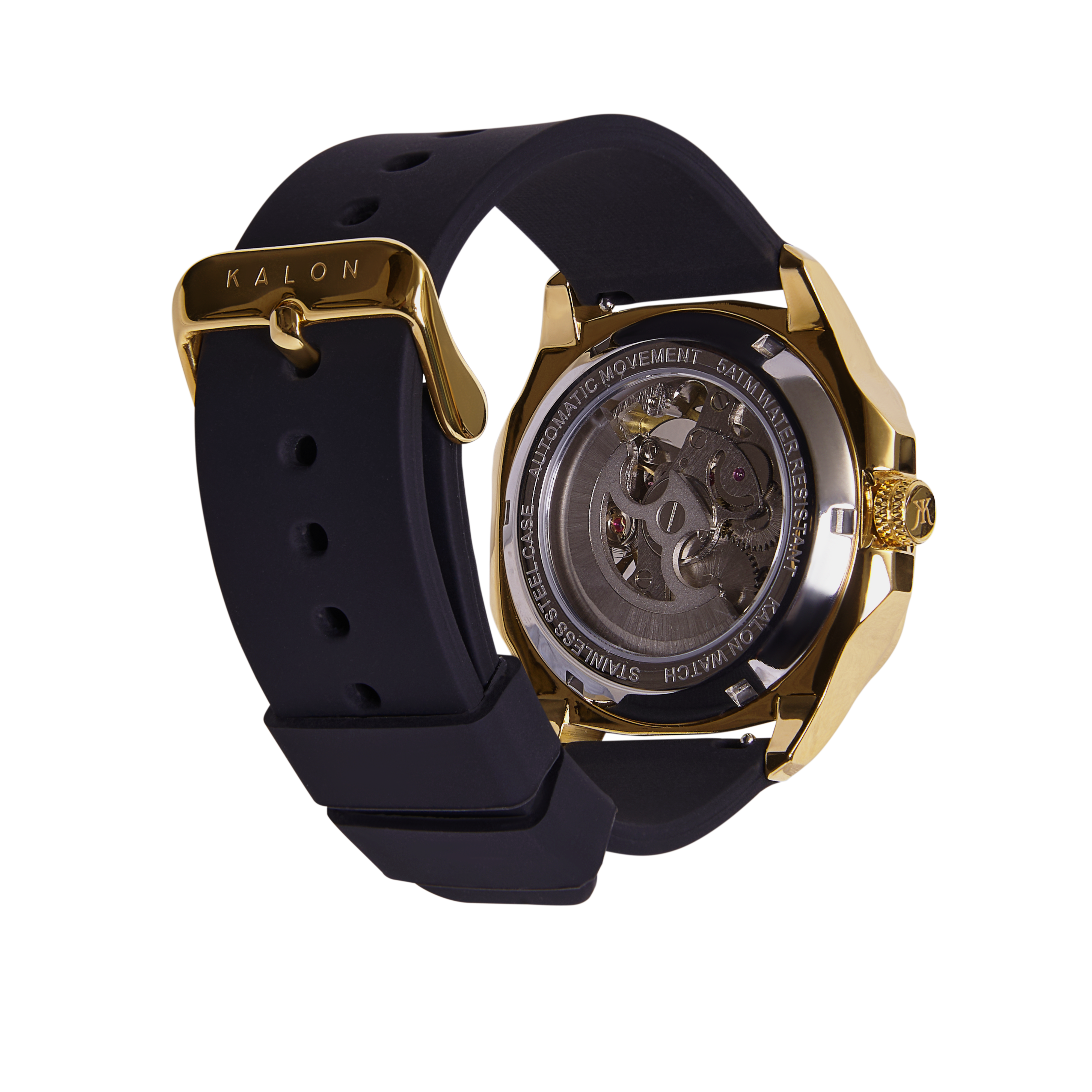 Kairos Gold watch skeleton